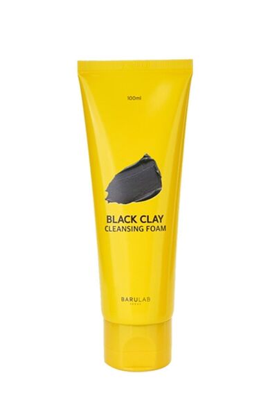 Barulab Black Clay Cleansing Foam, BLACK CLAY CLEANSING FOAM, 100 ml