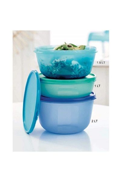 Tupperware Miracle Candies Refrigerator Storage Container Set of 3