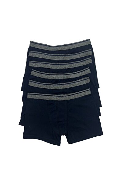 GÜLSER UNDERWEAR Pachet de 5 pentru bărbați boxeri bumbac 100% bleumarin