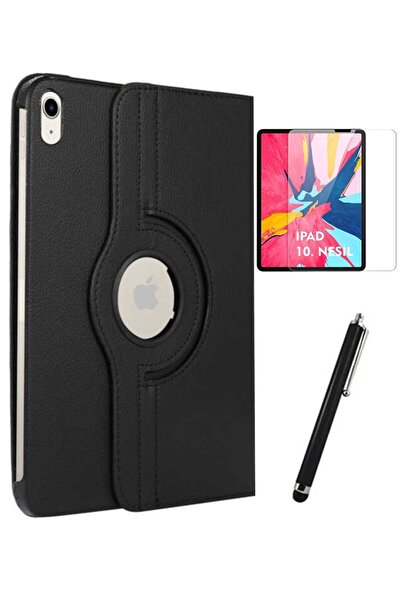 GoGoPlus Apple Ipad 10. Nesil 10.9 2022 Ekran Koruyucu Kalem Set 360 Dönebile...