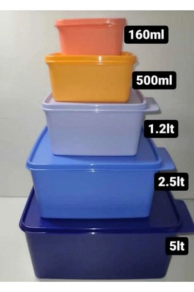 Tupperware Квадратен комплект за смесване