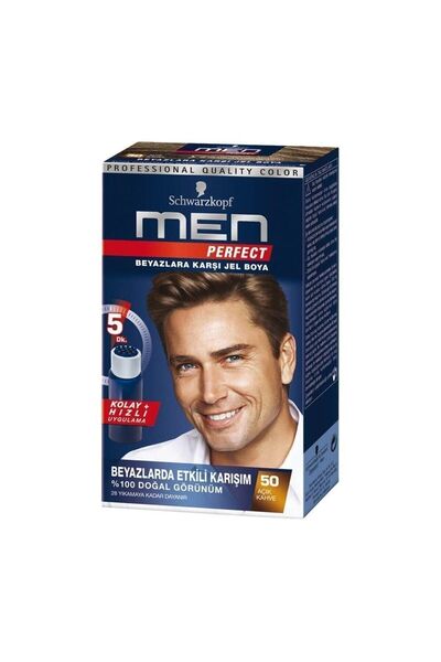 SCHWARZKOPF MEN PERFECT Schwarzkopf Men Beyaz Renk Kırıcı Saç Boyası 500 Açık...
