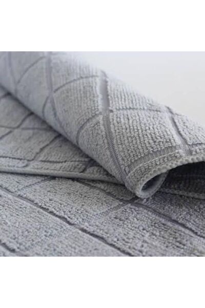 Mikrofiberim Microfiber Super Absorbent Large Size Floor Cloth & Car Drying Cloth 50x70 - Gray