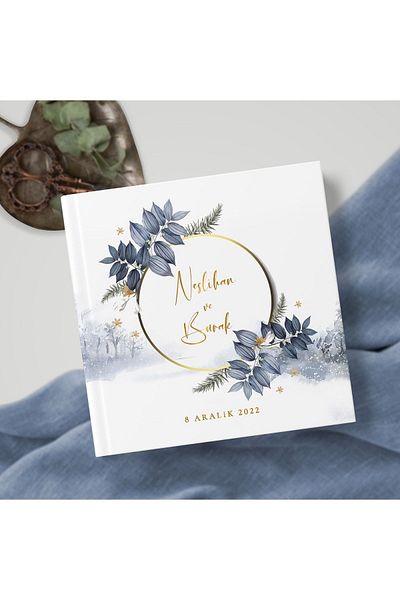 Norm Design الزفاف - كتاب ذكريات الضيوف والزوار للخطوبة