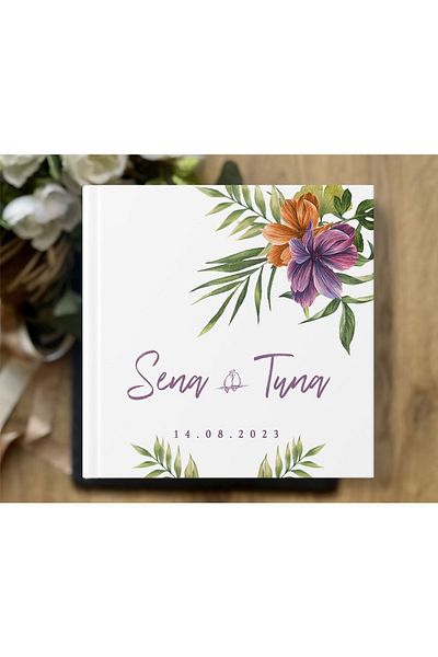 Norm Design Wedding - Engagement Guest & Guest Memory Book
