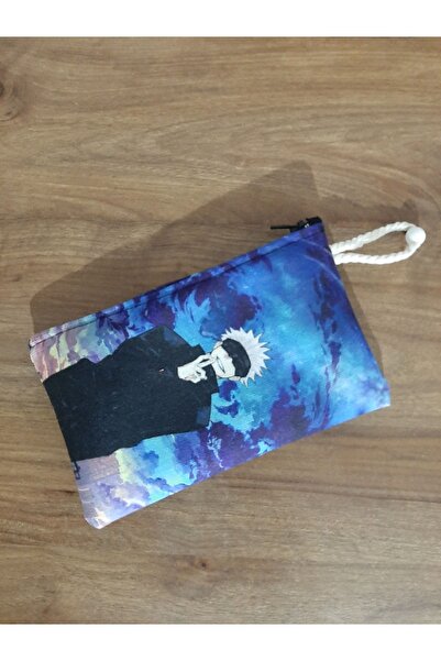 owl bag Jujutsu kaisen - Gojo satoru 1 χωρίς μοτίβο Σχεδιασμός υφασμάτινη θήκη για στυλό-πορτοφόλι