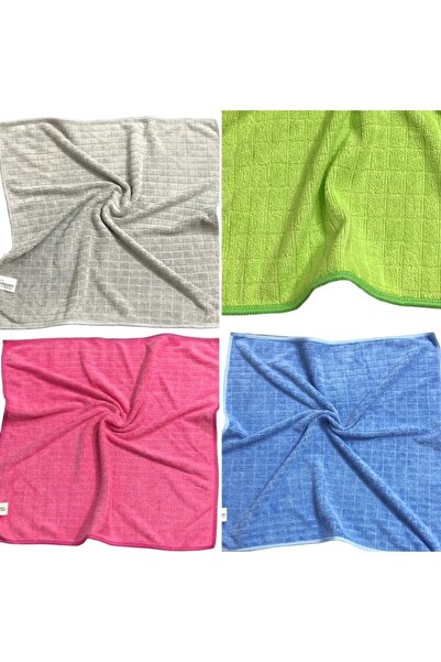 Mikrofiberim 3 Pack Magic Dish Drying Kitchen Cleaning Cloth 40x40 - Checkered