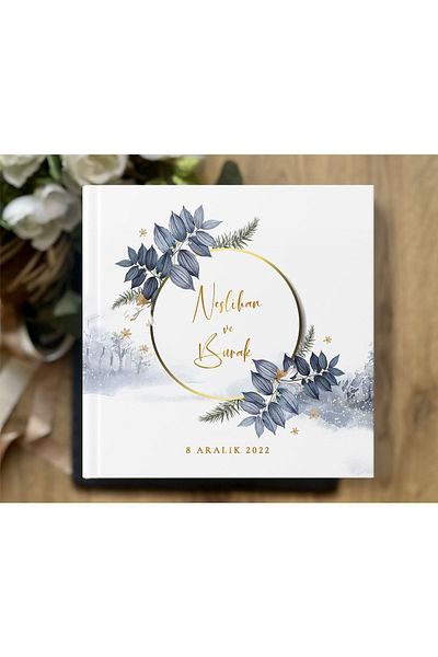 Norm Design الزفاف - كتاب ذكريات الضيوف والزوار للخطوبة
