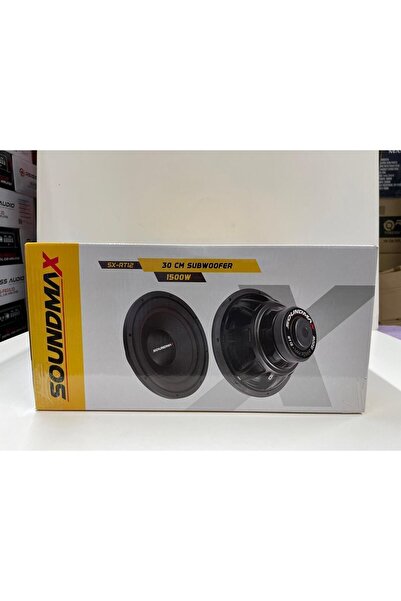 Soundmax SX-RT12 30 CM KABİNLİ SUBWOOFER BAS 1500 WATT MAXİMUM