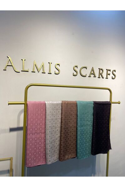 ALMİSSCARSFS Jakarlı Şal Serisi (Halka Desen)