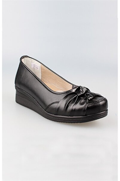 EDİK Edik Daily And Mother's Shoes Genuine Leather Lining Heel Cushioned Syst...
