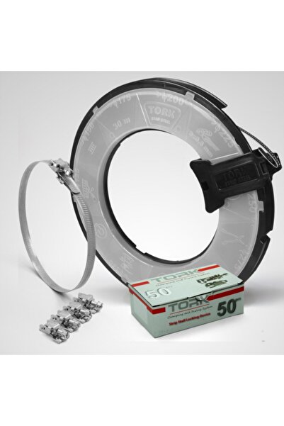 Genel Markalar - 9mm Metal Rulo Kelepçe (30 METRE) Ve Klips (50 ADET)