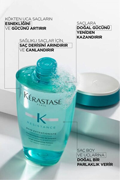 Kerastase Resistance Extentioniste Saçları Kökten Uca Yenileyici ve Sağlıklı Saç Uzatıcı 4'lü'Set/gr