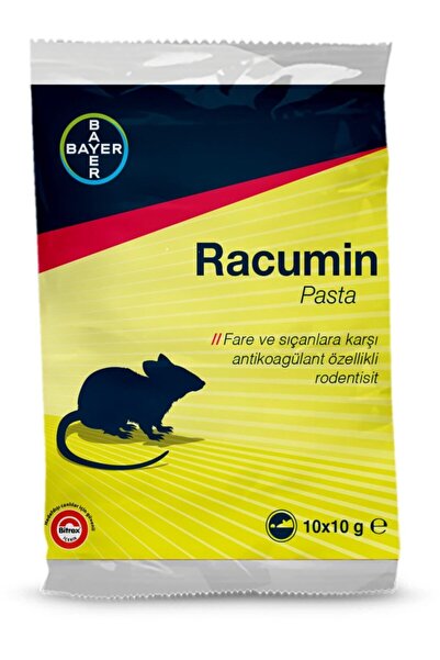 Bayer Racumin Pasta Fare Ilacı 100 gr Yeni Ambalaj