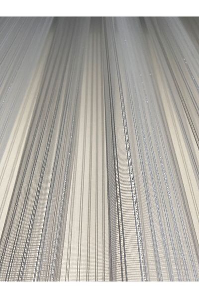 Emes Tul, Tulle cu dungi argintii pentru paste duble, pliată, 1/3, nu poate fi călcat, tul, perdea