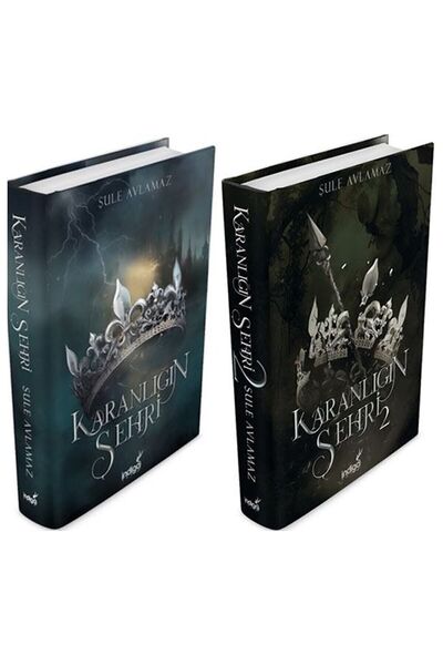 İndigo Kitap Karanlığın Şehri 1-2 Ciltli Şule Avlamaz 2 Kitap Set