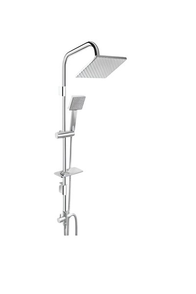 DIAMOND Stella Krom Tall Sistem Duş Seti Fore
