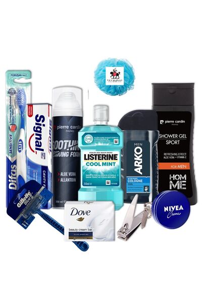 Pierre Cardin PİERRE CARDİN DAMAT BOHÇASI İÇİN YÜZ VE SAKAL BAKIM SETİ SANDIKSIZ