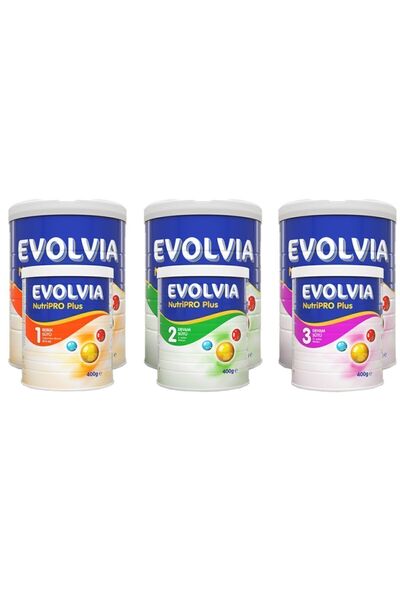 Evolvia 3 Devam Sütü Nutripro Plus 800 gr X 3 Adet