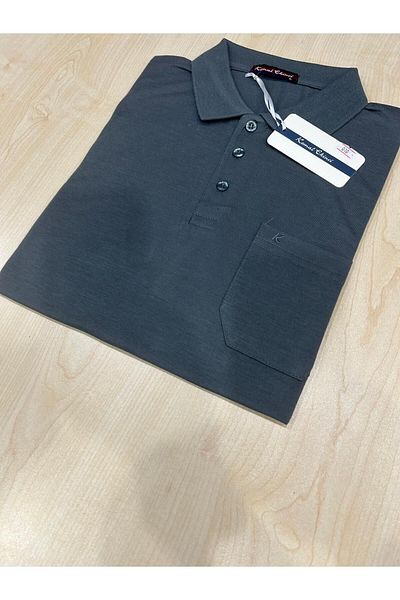 KEMAL EKİNCİ Quality Men's Polo Collar Pocket T-Shirt