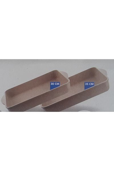 ThermoAD 2 Pieces Square Oven Tray Mink