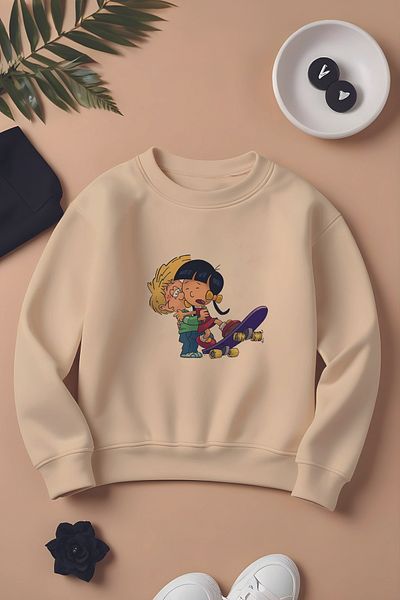 MYADA Παιδικό φούτερ Cedrik Printed New Season Oversize - 12440