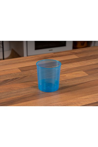 SUPERPUP Blue Unbreakable Cup - 32 Pieces 380 Cc, Bowl, Dessert Spice for Picnic and Camping Pp 5