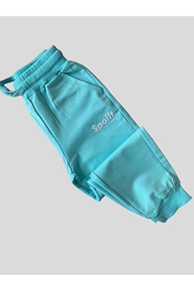 Alis Alişş Kids Girl's Cotton Suitable Spoilt Written Tracksuit Set for School