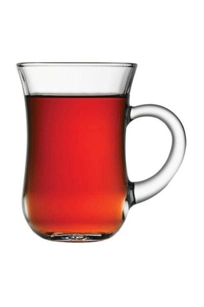 Paşabahçe Kulplu Çay Bardak 6'lı