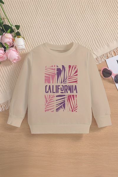 MYADA Παιδικό φούτερ California Style Oversize - Special Design 12631