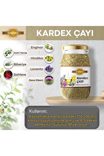 İLMİ ŞİFA Kardex Çayı 140 gr