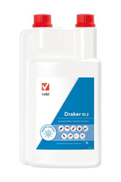 Vebi Konsantre Pire Ilacı Draker 10.2 Cs 1 Litre