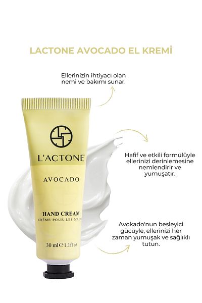 L'ACTONE Avocado Hand Cream 30 ml / Hand Cream
