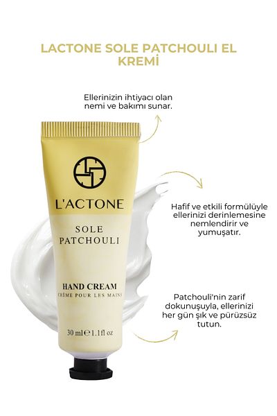 L'ACTONE Sole Patchouli Hand Cream 30 ml