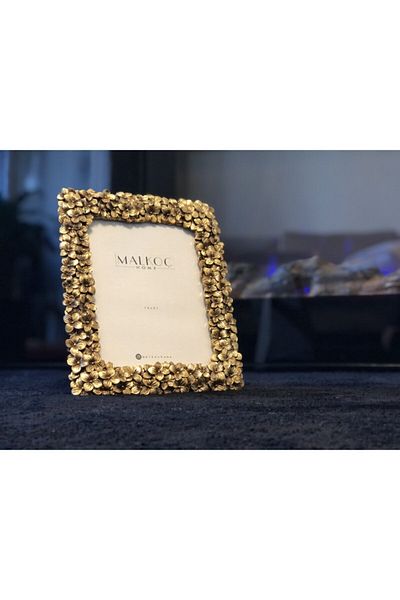 MALKOÇ HOME Daisy Frame Gold 15x20