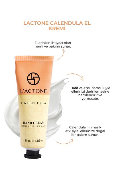 L'ACTONE Calendula Hand Cream 30 ml / Hand Cream