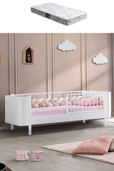 Setay Montessori Karyola, Lidya Montessori Karyola Yatak - Beyaz 1 Adet Comfort Yatak