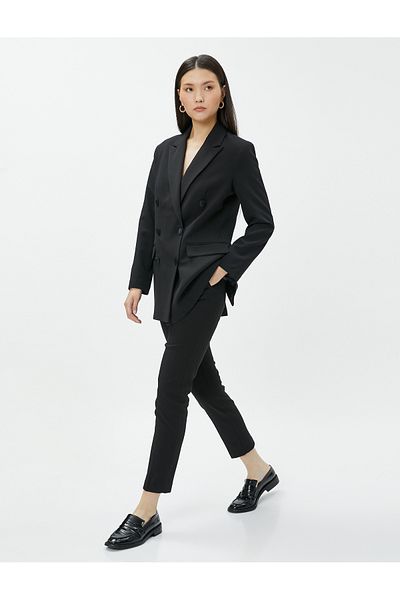 Koton Basic-Zigarettenhose mit schmalem Bein