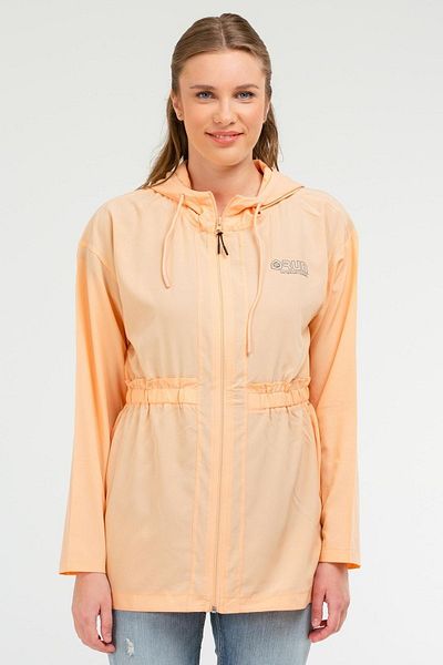 speedlife Sc1074 Model Salmon Hooded Tunica Femei - Regular Fit