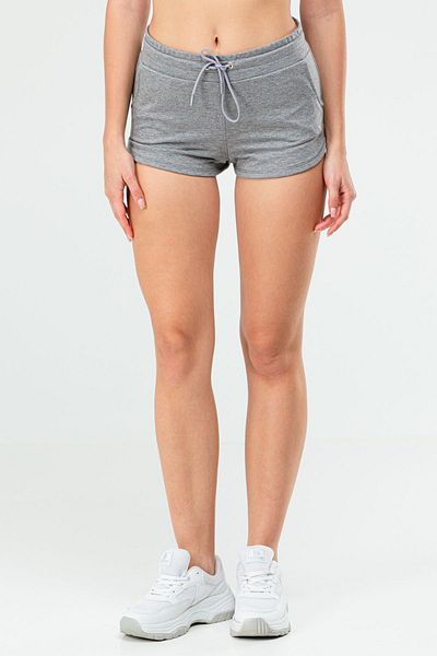 speedlife Anthracite Colored Cotton Women's Shorts - Side Pocket SE0070