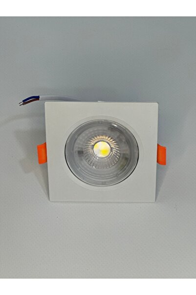 Dila’s home 6 Watt Led Spot Kare Beyaz Kasa 6500k Beyaz Işık