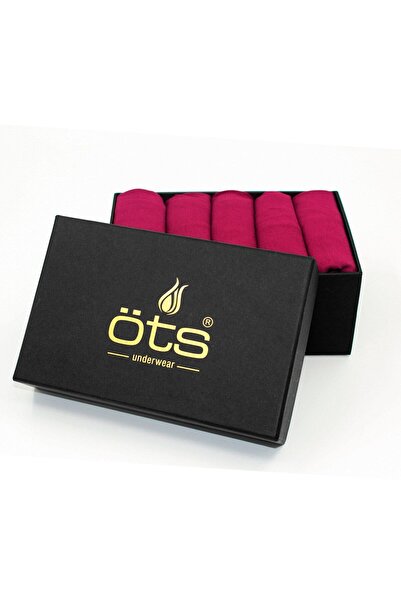 Öts Men's Modal Boxers 5 Pack Cotton Flexible Fabric in Premium Special Gift Box