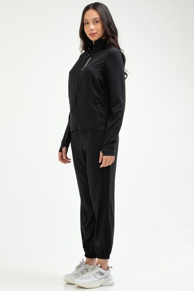 speedlife Μαύρο Regular Bstrech Stand γιακά Γυναικεία Φούτερ Sa2381