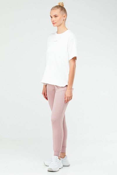 speedlife Ecru Powder Regular Lycra Crew Neck Basic γυναικεία αθλητική φόρμα Sb0892