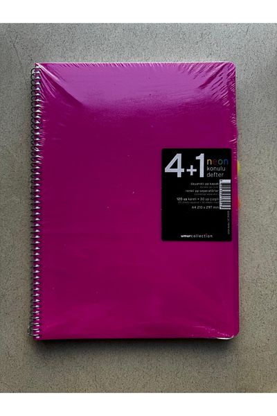 umur collection (4+1) Neon Topic Notebook
