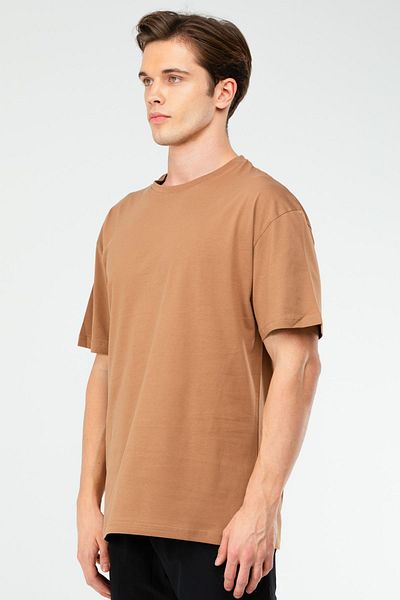 speedlife Ανδρικό μπλουζάκι Taba Oversize 100% Cotton Crew με κοντό μανίκι Xf1582