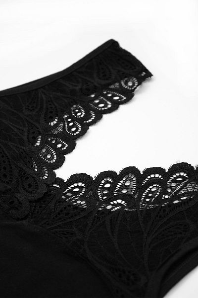 Öts Women's Padless Lycra Lace Bustier Cotton Bra