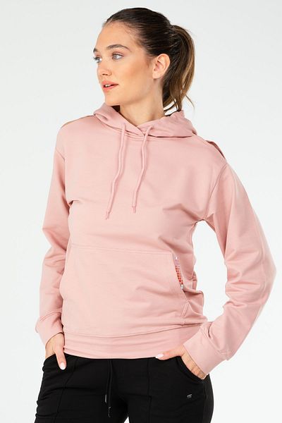 speedlife Γυναικεία φούτερ Orkide Regular Cotton Hooded Kangaroo Pocket Sc1179