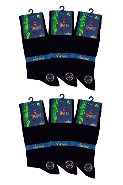 Just inner Опаковка от 6 мъжки бамбукови чорапи Four Seasons