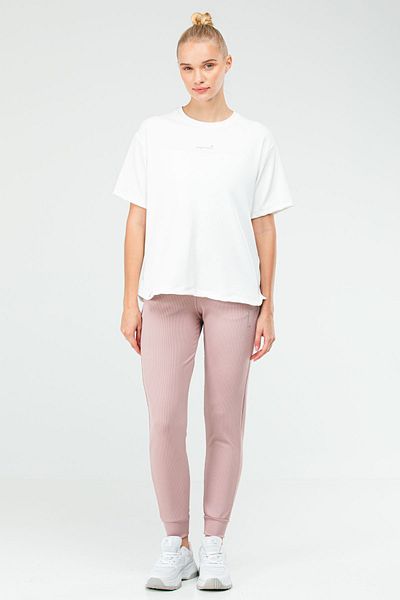 speedlife Ecru Powder Regular Lycra Crew Neck Basic γυναικεία αθλητική φόρμα Sb0892